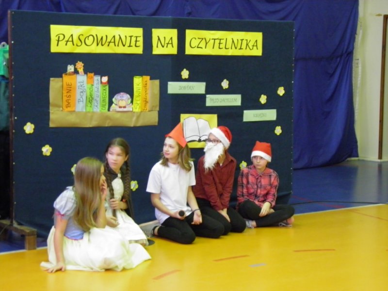 Pasowanie na czytelnika